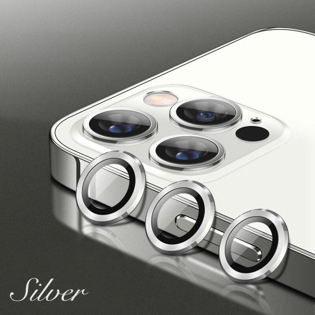 Eagle Eye Camera Lens Protector for iPhone - CD Texture, Glitter & Diamond Styles 10 Colors Each Tempered Glass Lens Cover