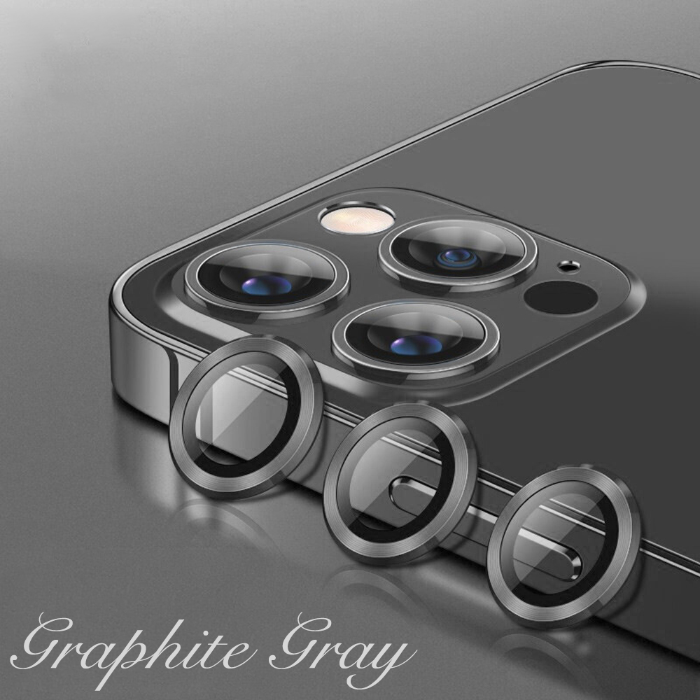 Eagle Eye Camera Lens Protector for iPhone - CD Texture, Glitter & Diamond Styles 10 Colors Each Tempered Glass Lens Cover