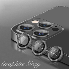 Eagle Eye Camera Lens Protector for iPhone - CD Texture, Glitter & Diamond Styles 10 Colors Each Tempered Glass Lens Cover