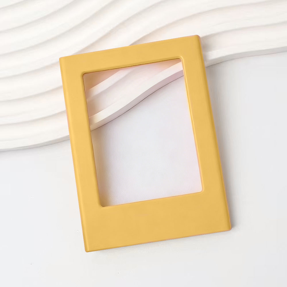 Sublimation Magnetic Fridge Photo Frame Custom Printable DIY Instax Mini Photo Holder for Fridge Decor & Storage