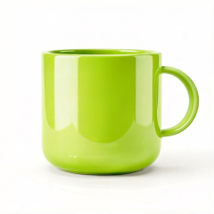 Sublimation 6oz Color Polymer Kids Mug with Mold 11 Colors Factory Direct Custom Printable Cup for Heat Transfer