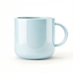 Sublimation 6oz Color Polymer Kids Mug with Mold 11 Colors Factory Direct Custom Printable Cup for Heat Transfer