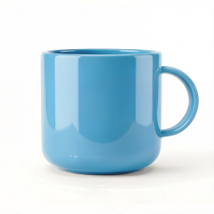 Sublimation 6oz Color Polymer Kids Mug with Mold 11 Colors Factory Direct Custom Printable Cup for Heat Transfer