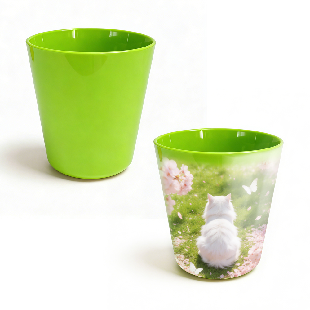 8oz Conical Sublimation Kids Tumbler 11 Colors Polymer Cup with Aluminum Mold Personalized Gift for Children