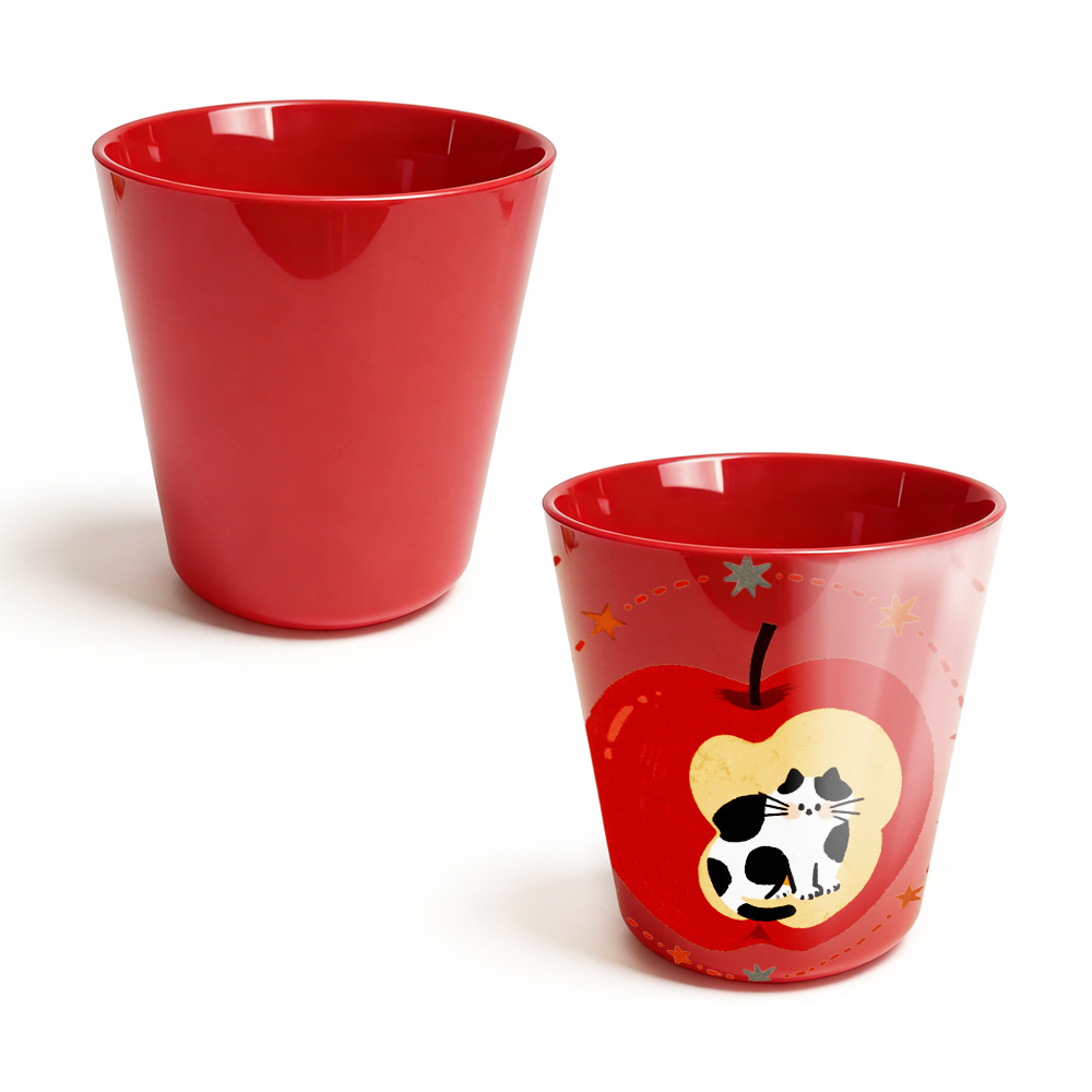 8oz Conical Sublimation Kids Tumbler 11 Colors Polymer Cup with Aluminum Mold Personalized Gift for Children