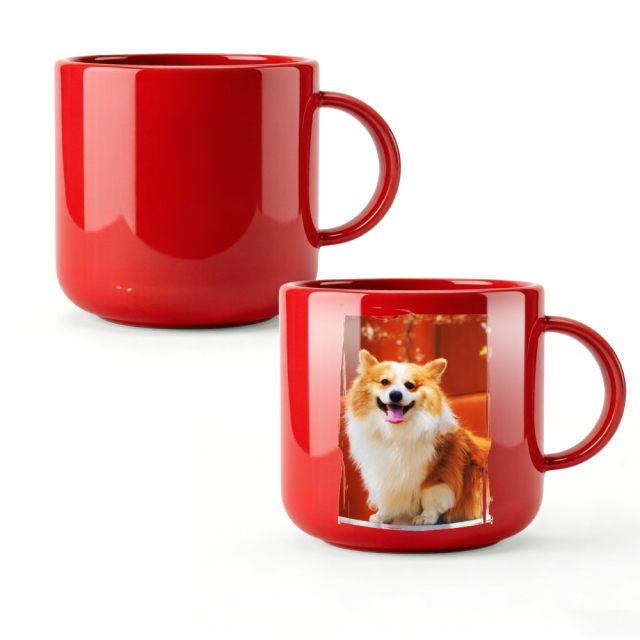 Sublimation 6oz Color Polymer Kids Mug with Mold 11 Colors Factory Direct Custom Printable Cup for Heat Transfer