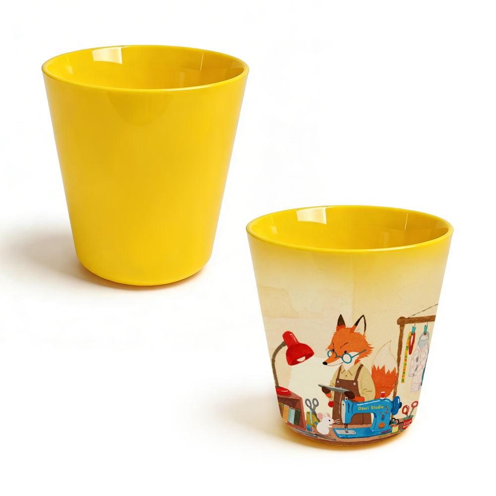 8oz Conical Sublimation Kids Tumbler 11 Colors Polymer Cup with Aluminum Mold Personalized Gift for Children