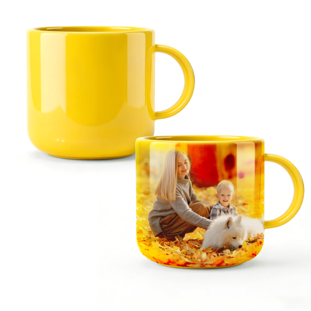 Sublimation 6oz Color Polymer Kids Mug with Mold 11 Colors Factory Direct Custom Printable Cup for Heat Transfer