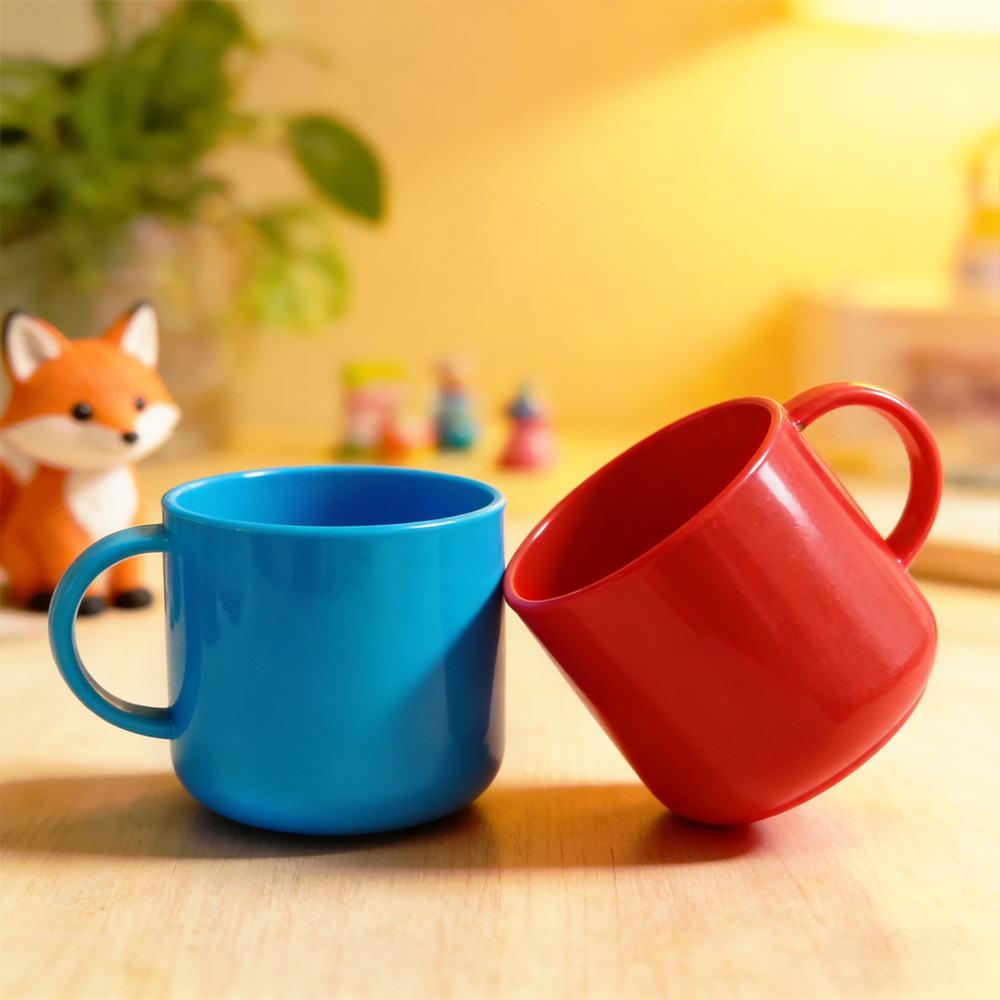 Sublimation 6oz Color Polymer Kids Mug with Mold 11 Colors Factory Direct Custom Printable Cup for Heat Transfer
