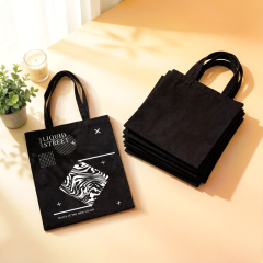 Eco-Friendly Sublimation Canvas Tote Bag Bulk Supply 3 Colors Customizable Shopping Bag for Business Gifts