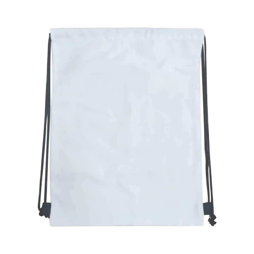 Customizable Sublimation Linen Drawstring Bag Bulk Supply Custom Double-Sided Printable Backpack for Hiking & Travel