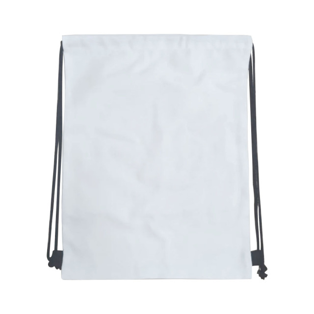 Customizable Sublimation Linen Drawstring Bag Bulk Supply Custom Double-Sided Printable Backpack for Hiking & Travel