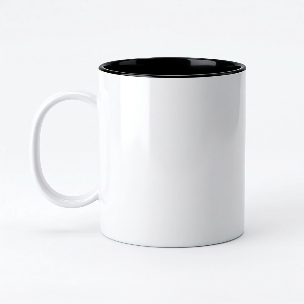 Sublimation 11oz Inner Color Polymer Mug 8 Colors Factory Direct Custom Printable Plastic Cup for Heat Transfer