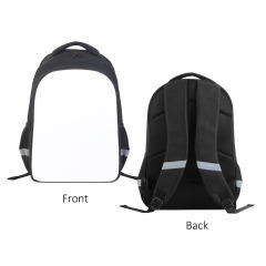 Sublimation School Double-Layer Backpack Bulk Supply 4 Colors Custom Printable Student Bag for Kids