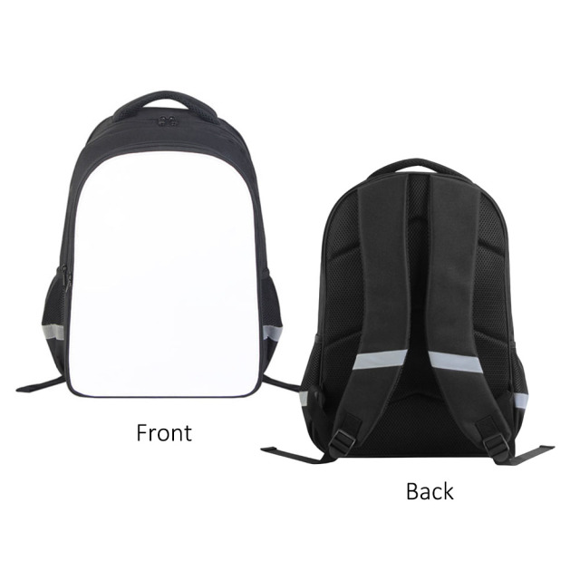 Sublimation School Double-Layer Backpack Bulk Supply 4 Colors Custom Printable Student Bag for Kids