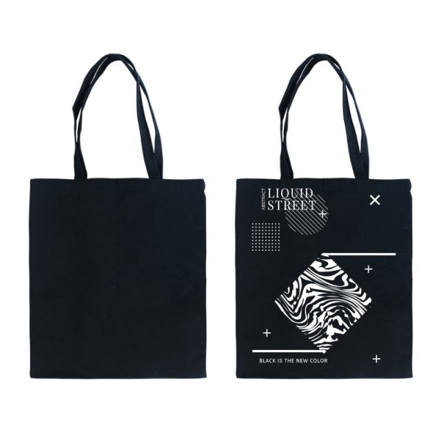 Eco-Friendly Sublimation Canvas Tote Bag Bulk Supply 3 Colors Customizable Shopping Bag for Business Gifts