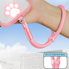 Phone Lanyard with Patch Factory Direct 4 Styles Adjustable Multi-Color Anti-Drop Polyester Strap Bulk Supply