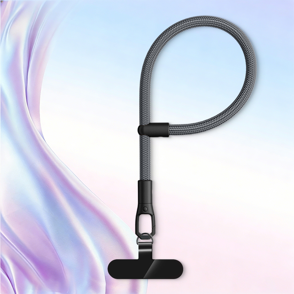 Phone Lanyard with Patch Factory Direct 4 Styles Adjustable Multi-Color Anti-Drop Polyester Strap Bulk Supply