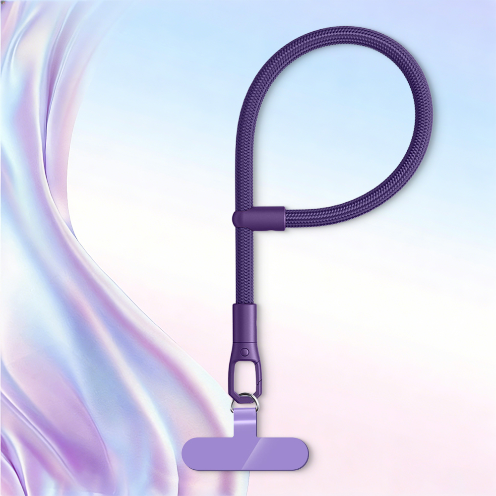 Phone Lanyard with Patch Factory Direct 4 Styles Adjustable Multi-Color Anti-Drop Polyester Strap Bulk Supply