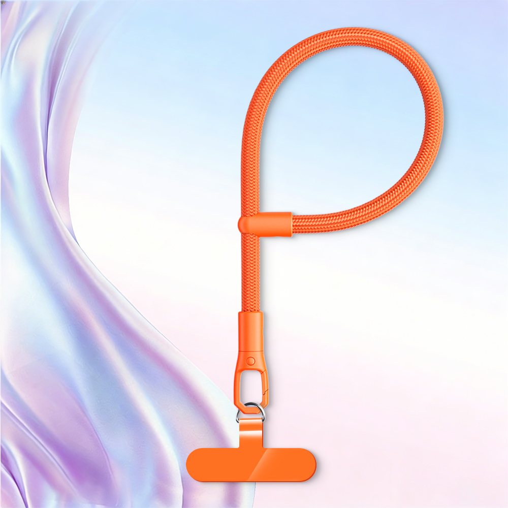 Phone Lanyard with Patch Factory Direct 4 Styles Adjustable Multi-Color Anti-Drop Polyester Strap Bulk Supply