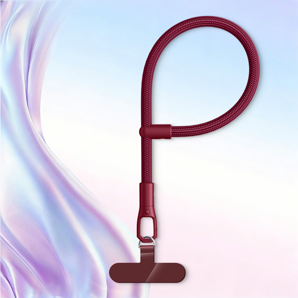 Phone Lanyard with Patch Factory Direct 4 Styles Adjustable Multi-Color Anti-Drop Polyester Strap Bulk Supply