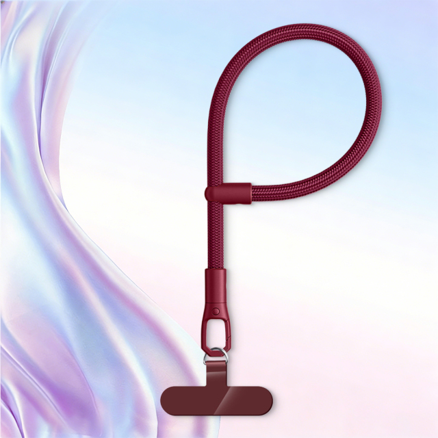 Phone Lanyard with Patch Factory Direct 4 Styles Adjustable Multi-Color Anti-Drop Polyester Strap Bulk Supply