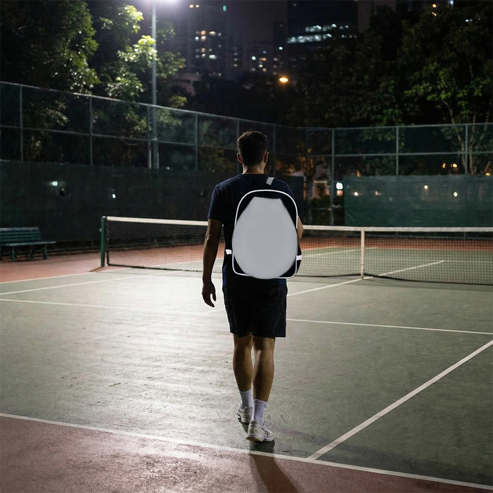 Sublimation Tennis Backpack Bulk Supply Three-Layer Custom Printable Racket & Laptop Bag for Sports