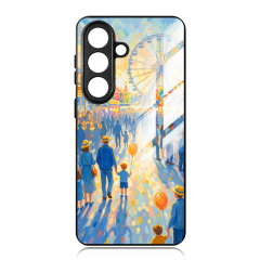 New Arrival Sublimation 2D TPU Phone Case With Glass Insert For Samsung S26 Series Glass Phone Case