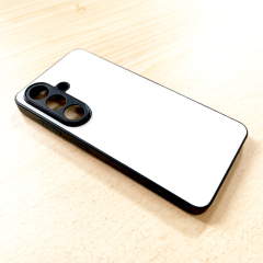 New Arrival Sublimation 2D TPU Phone Case With Glass Insert For Samsung S26 Series Glass Phone Case