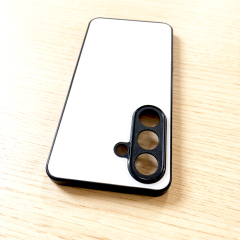 New Arrival Sublimation 2D TPU Phone Case With Glass Insert For Samsung S26 Series Glass Phone Case