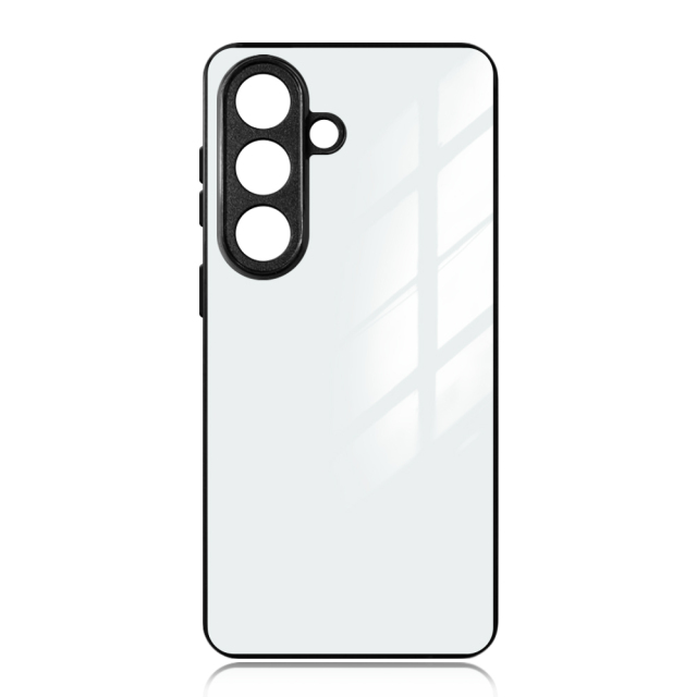 New Arrival Sublimation 2D TPU Phone Case With Glass Insert For Samsung S26 Series Glass Phone Case