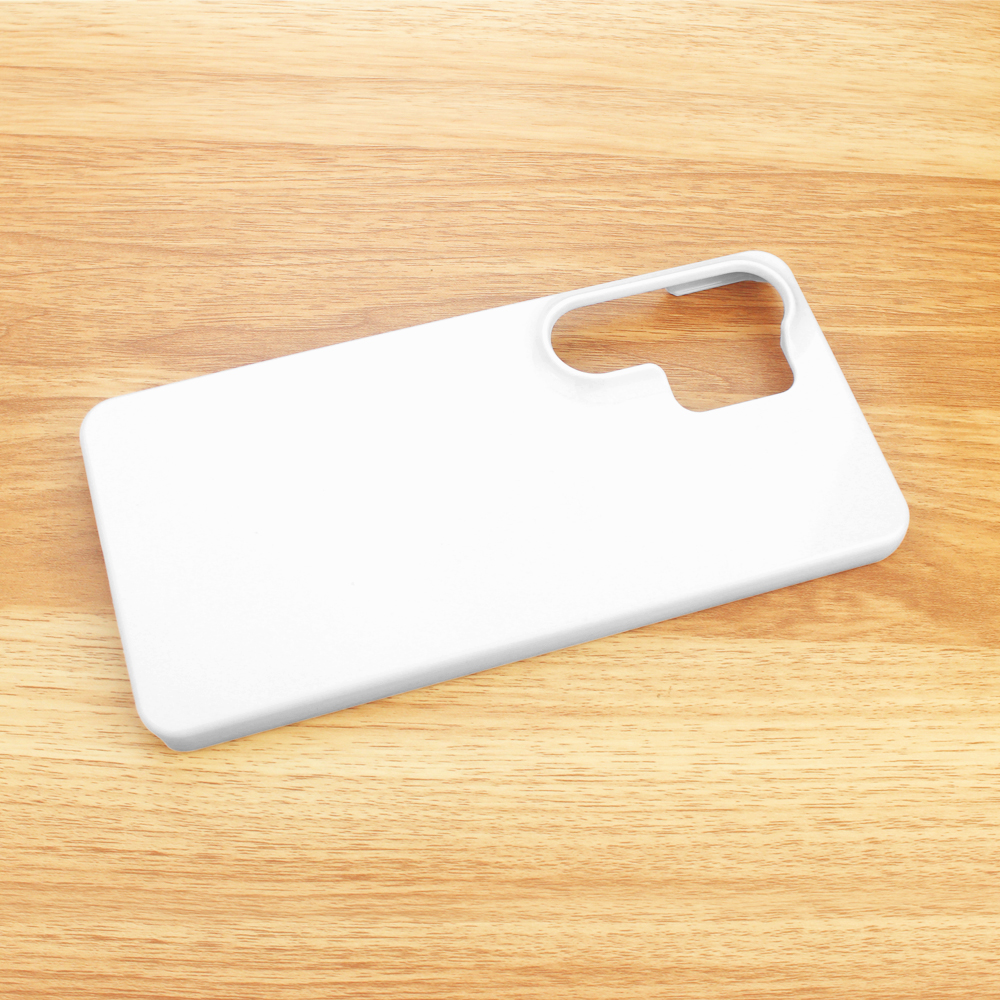 Sublimation 3D Film Coated Hard Phone Case Heat Press Plastic Customizable Snap Phone Cover Semi-wrapped Cover Mobile Phone Case for Samsung S26 Series