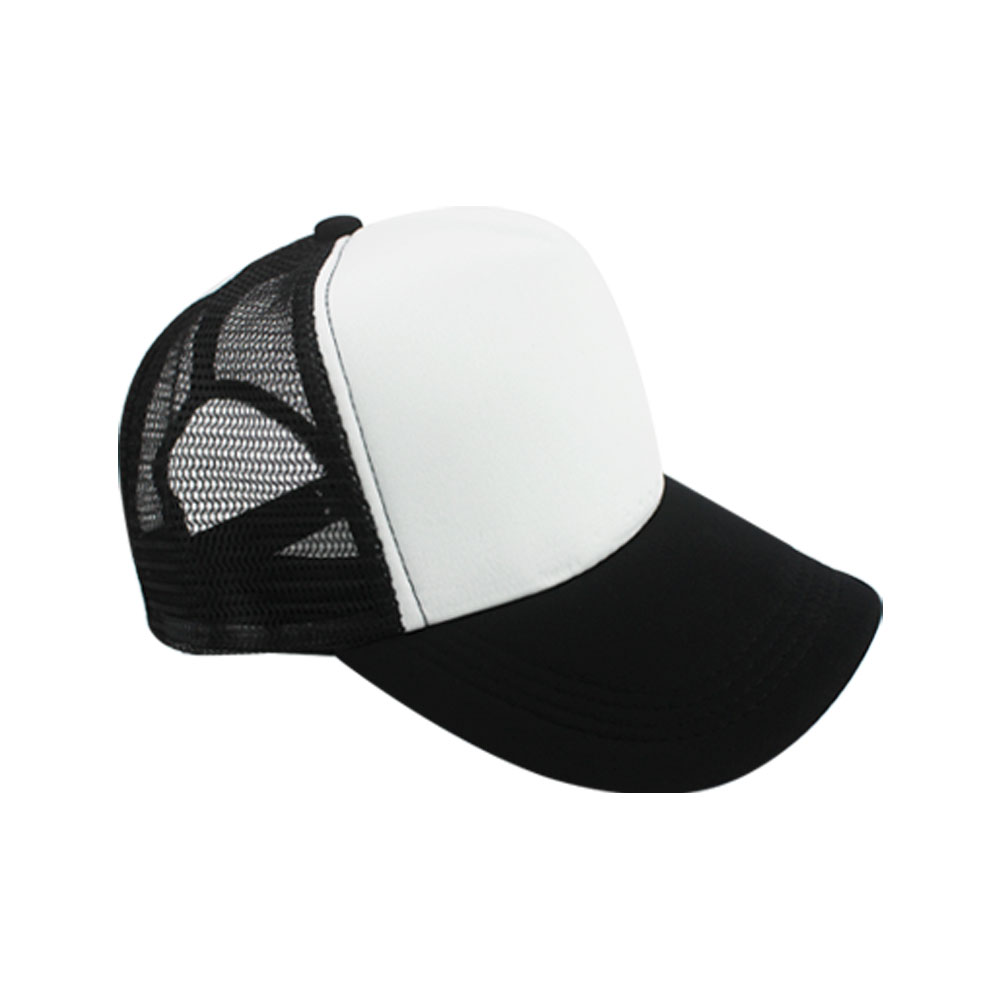 Sublimation Blank Trucker Hat Bulk Supply Multi-Color Mesh Baseball Cap Factory Direct Custom Printable