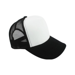 Sublimation Blank Trucker Hat Bulk Supply Multi-Color Mesh Baseball Cap Factory Direct Custom Printable