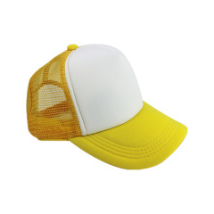 Sublimation Blank Trucker Hat Bulk Supply Multi-Color Mesh Baseball Cap Factory Direct Custom Printable