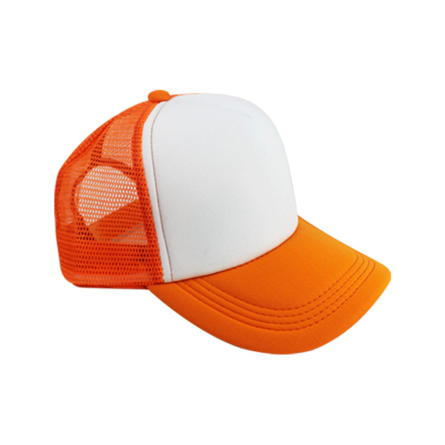 Sublimation Blank Trucker Hat Bulk Supply Multi-Color Mesh Baseball Cap Factory Direct Custom Printable