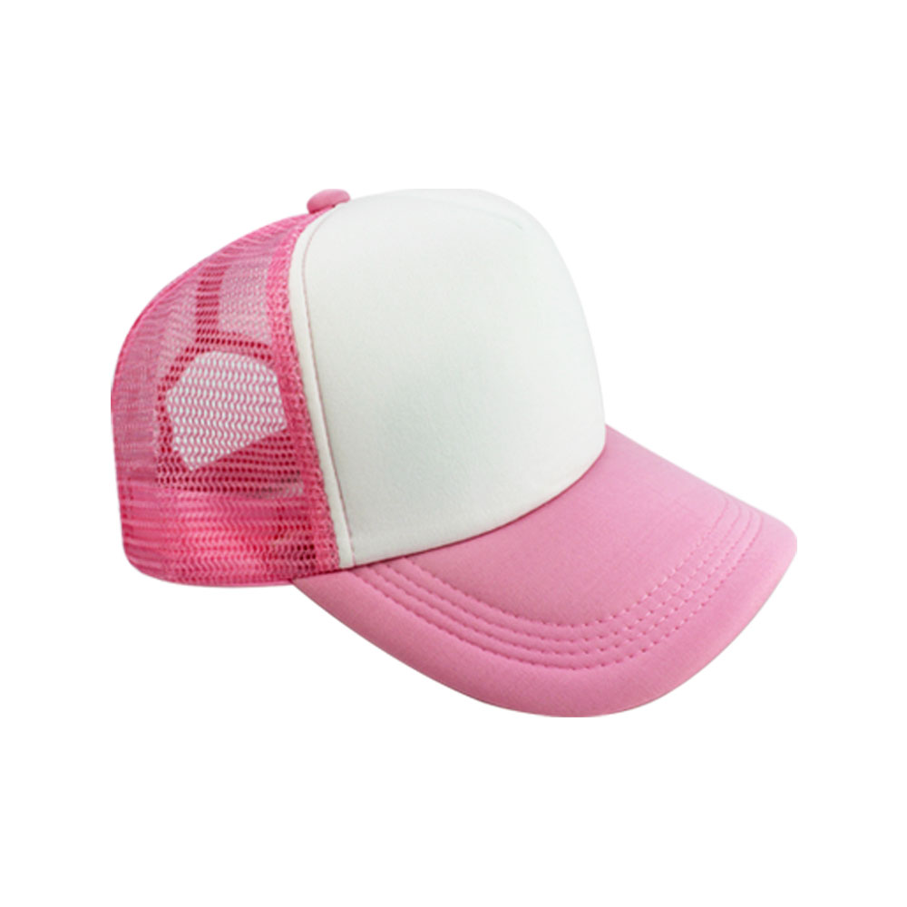 Sublimation Blank Trucker Hat Bulk Supply Multi-Color Mesh Baseball Cap Factory Direct Custom Printable