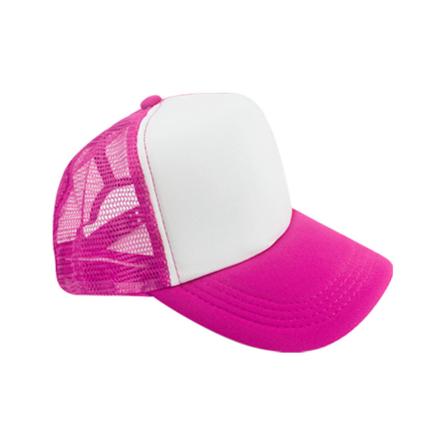 Sublimation Blank Trucker Hat Bulk Supply Multi-Color Mesh Baseball Cap Factory Direct Custom Printable