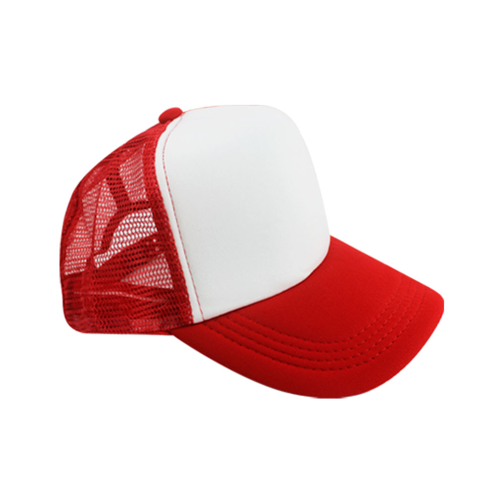Sublimation Blank Trucker Hat Bulk Supply Multi-Color Mesh Baseball Cap Factory Direct Custom Printable