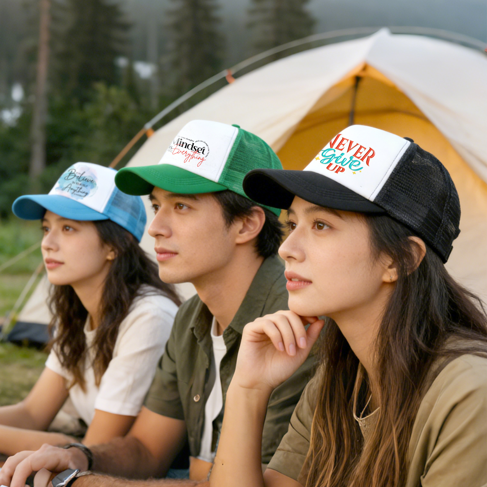 Sublimation Blank Trucker Hat Bulk Supply Multi-Color Mesh Baseball Cap Factory Direct Custom Printable