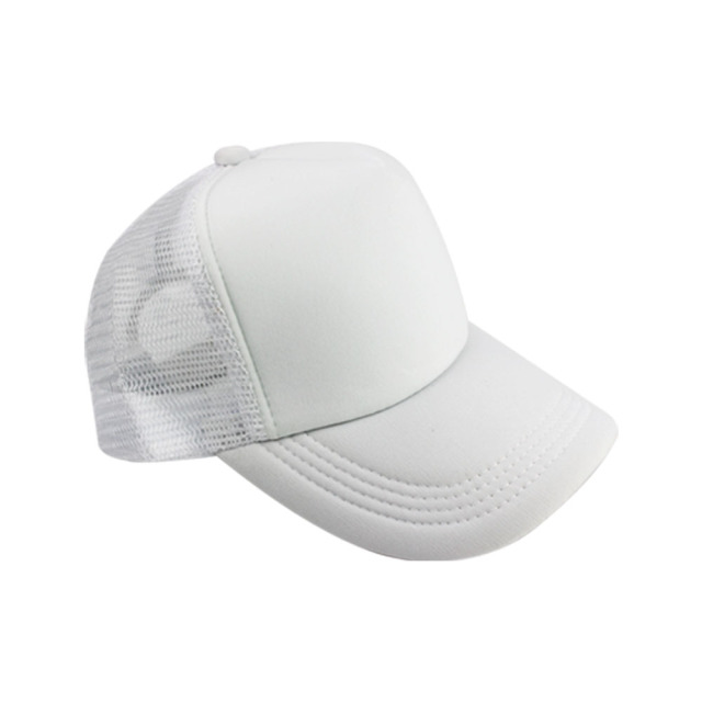 Sublimation Blank Trucker Hat Bulk Supply Multi-Color Mesh Baseball Cap Factory Direct Custom Printable
