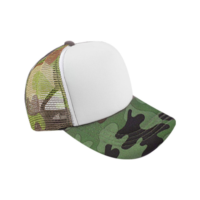 Sublimation Blank Trucker Hat Bulk Supply Multi-Color Mesh Baseball Cap Factory Direct Custom Printable