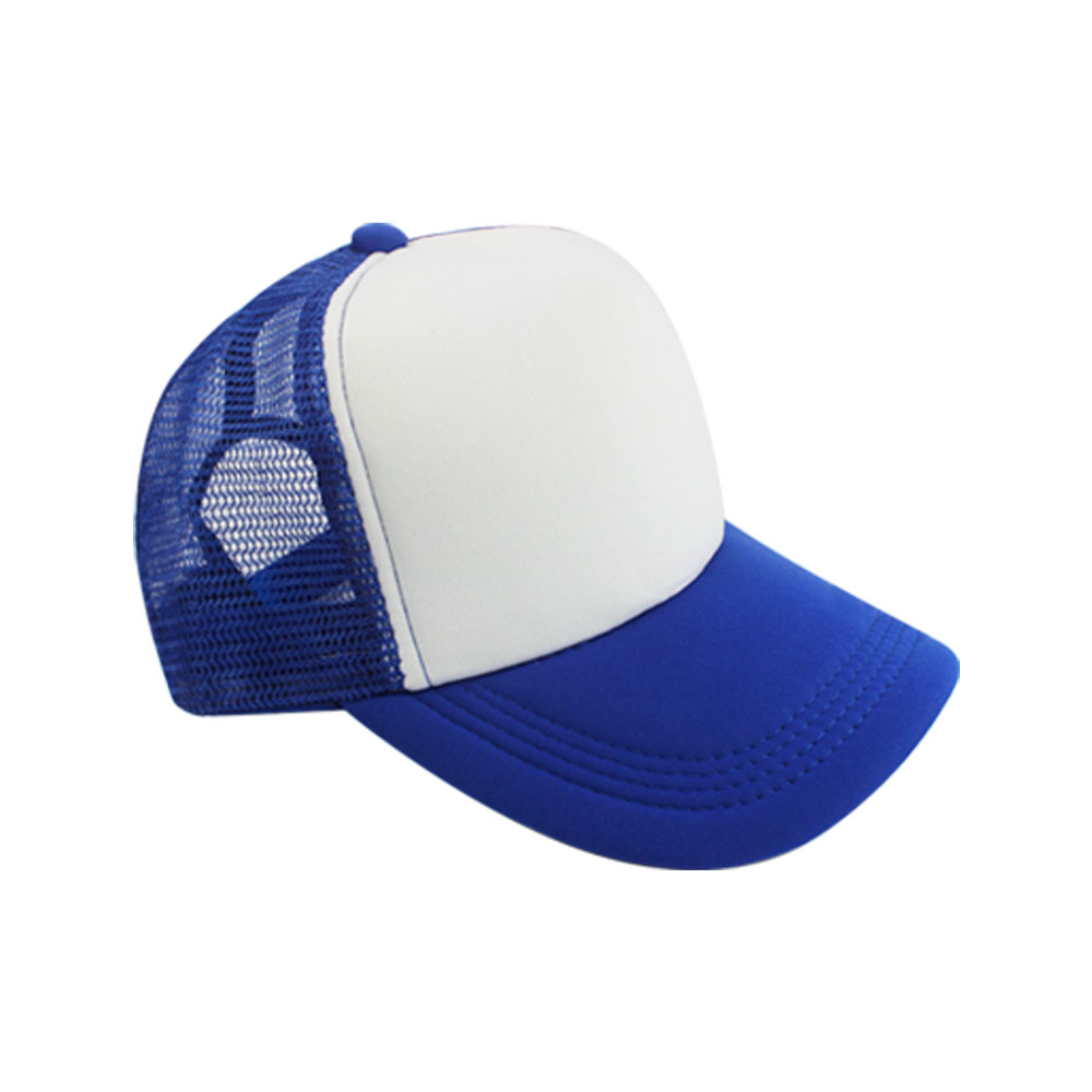 Sublimation Blank Trucker Hat Bulk Supply Multi-Color Mesh Baseball Cap Factory Direct Custom Printable