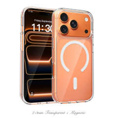 Clear Scratch-Resistant 2-in-1 Phone Case for iPhone 17 Series Factory Direct Shockproof Cover Bulk Supply
