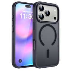 Matte Frosted Magnetic Phone Case Factory Direct Shockproof Protective Cover Bulk Supply for iPhone 17 Series
