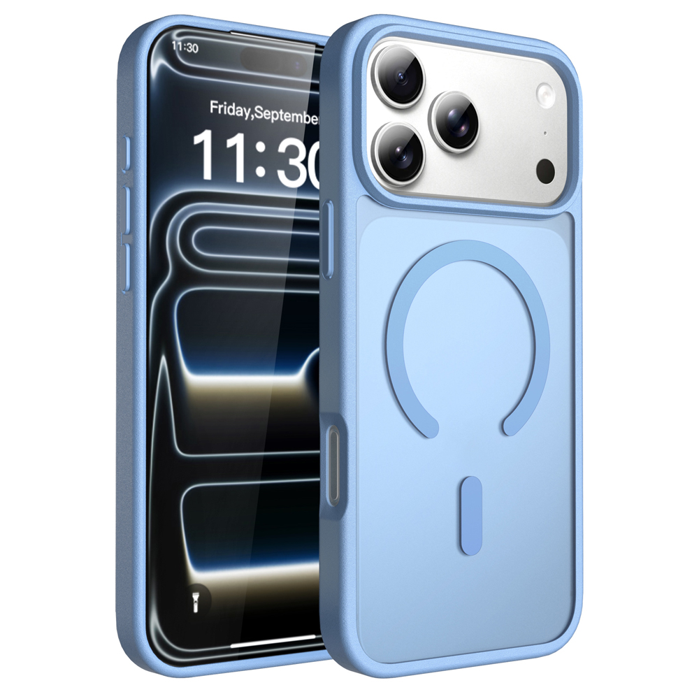 Matte Frosted Magnetic Phone Case Factory Direct Shockproof Protective Cover Bulk Supply for iPhone 17 Series
