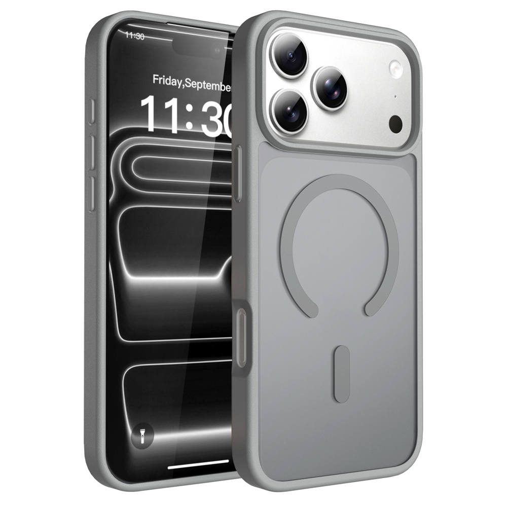 Matte Frosted Magnetic Phone Case Factory Direct Shockproof Protective Cover Bulk Supply for iPhone 17 Series