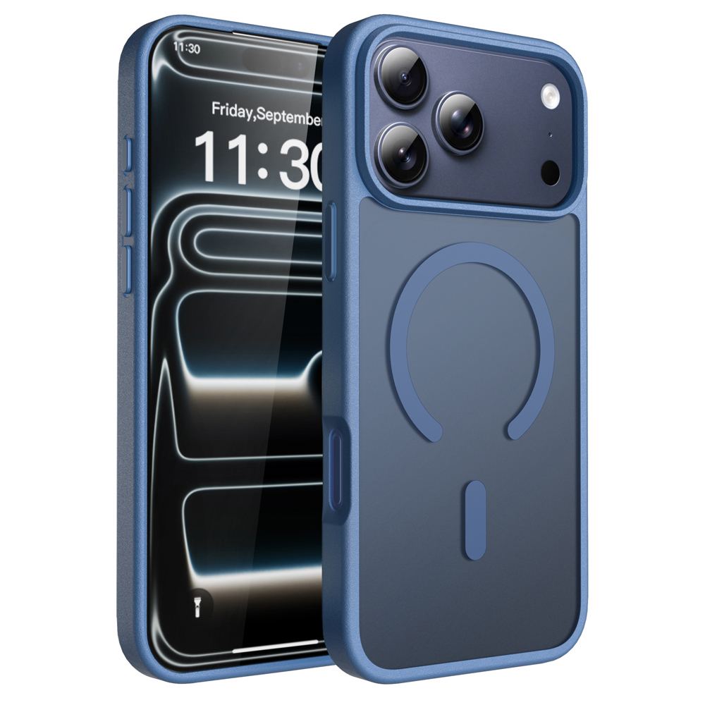 Matte Frosted Magnetic Phone Case Factory Direct Shockproof Protective Cover Bulk Supply for iPhone 17 Series