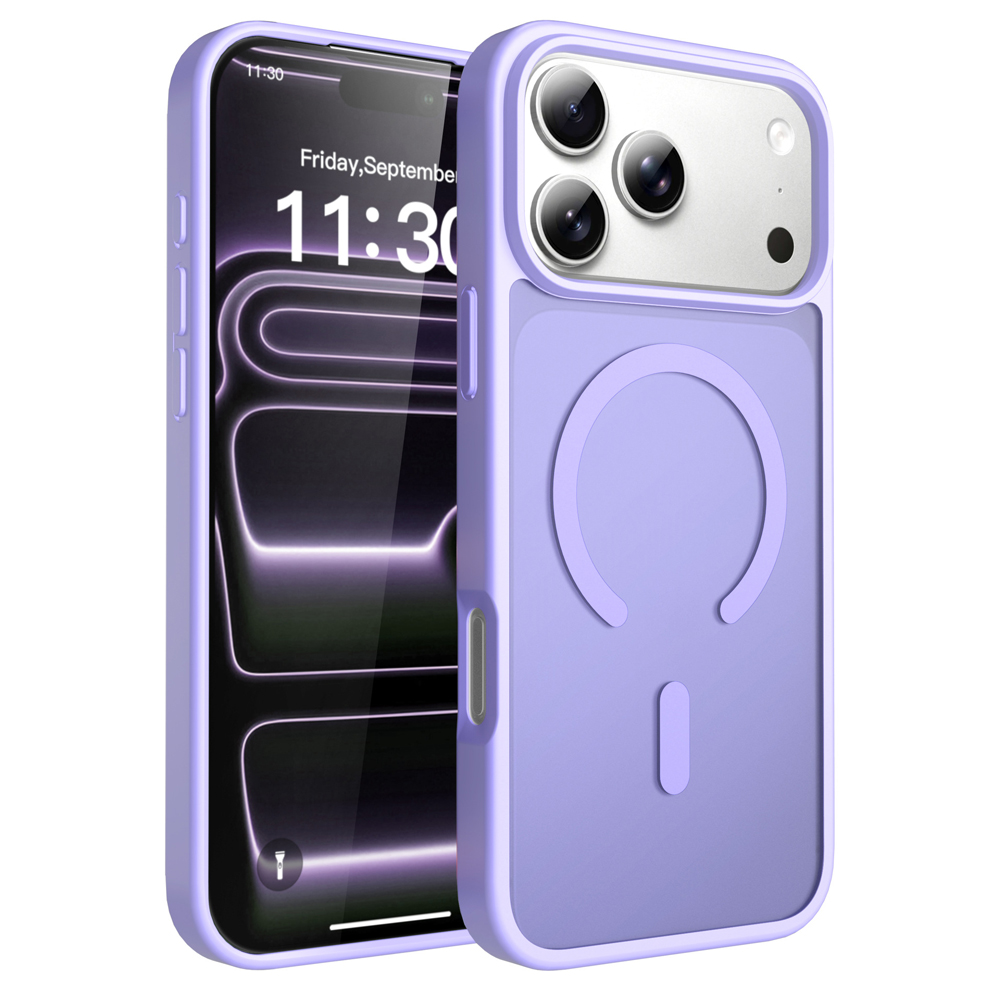Matte Frosted Magnetic Phone Case Factory Direct Shockproof Protective Cover Bulk Supply for iPhone 17 Series