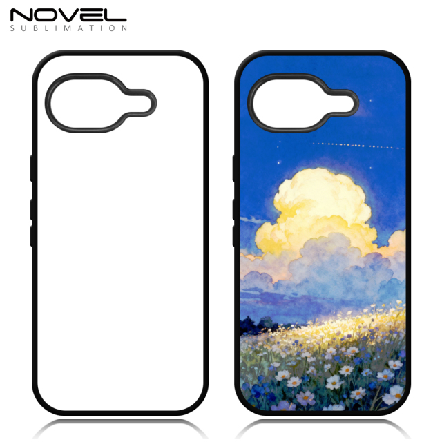 For Google Pixel 10A,Pixel 9,Pixel 8A,Pixel 8,Pixel 7A,2,3,4  Sublimation Blank 2D TPU+PC Case Cover With Aluminum Sheet
